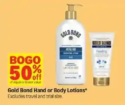 Meijer Gold Bond Hand or Body Lotions offer