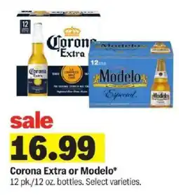 Meijer Corona Extra or Modelo offer