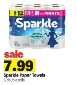 Meijer Sparkle Paper Towels offer