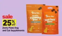 Meijer Zesty Paws Dog and Cat Supplements offer