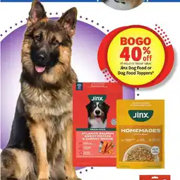 Meijer Jinx Dog Food or Dog Food Toppers offer