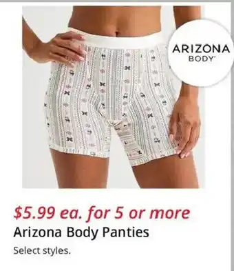 Arizona Body Panties
