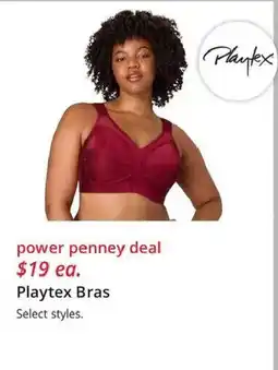 JC Penney Playtex Bras offer