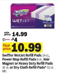 Meijer Swiffer WetJet Refill Pads offer