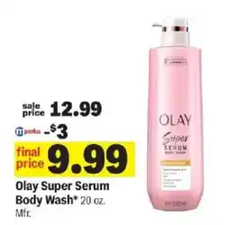 Meijer Olay Super Serum Body Wash offer