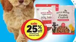 Meijer Full Moon Dog Food and Treats offer