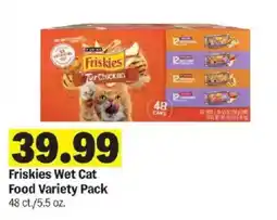 Meijer Friskies Wet Cat Food Variety Pack offer