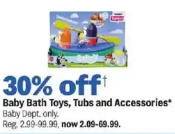 Meijer Tomy baby bath toys offer