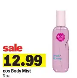Meijer eos Body Mist offer