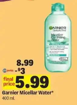 Meijer Garnier Micellar Water offer