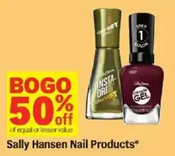 Meijer Sally Hansen Nail Products offer