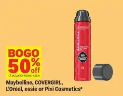 Meijer Maybelline, Covergirl, L'Oréal, essie or Pixi Cosmetics offer
