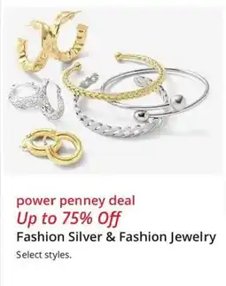 JC Penney Fashion Silver & Fashion Jewelry offer