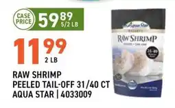US Foods Chef's Store Aqua Star Raw Shrimp offer