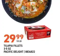 US Foods Chef's Store Pacific Delight Tilapia Fillets offer