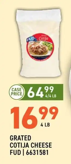 Grated Cotija Cheese fud