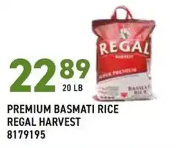 US Foods Chef's Store Regal Harvest Premium Basmati Rice offer