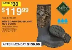 Dunham's Sports Muck Men's Camo Brushland Mud Boots offer