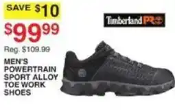 Dunham's Sports Timberland Pro Men's Powertrain Sport Alloy Toe Work Shoes offer