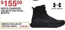 Dunham's Sports Under Armour men's charged valsetz tactical boots offer