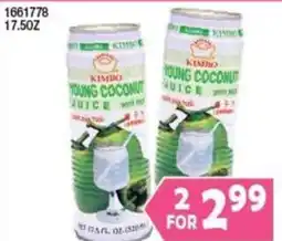 99 Ranch Kimbo young coconut juice offer