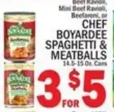 Ctown Chef boyardee spaghetti & meatballs offer