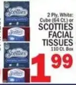 Ctown Scotties facial tissues offer