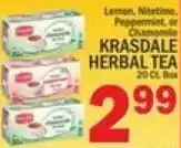 Ctown Krasdale herbal tea offer