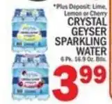 Ctown Crystal Geyser Sparkling Water offer