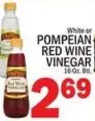 Ctown White or Pompeian Red Wine Vinegar offer