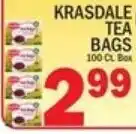 Ctown Krasdale tea bags offer