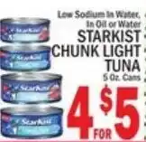 Ctown Starkist chunk light tuna offer