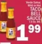 Ctown Taco bell sauce offer