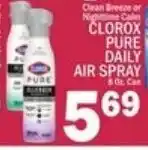 Ctown Clorox pure daily air spray offer