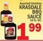 Ctown Krasdale bbq sauce offer