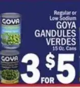 Ctown Goya gandules verdes offer