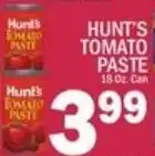 Ctown Hunt's tomato paste offer