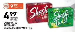 US Foods Chef's Store Shasta carbonated beverages offer