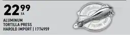 US Foods Chef's Store Harold Import aluminum tortilla press offer