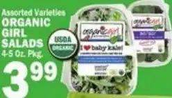 Ctown Organic Girl Salads offer