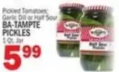 Ctown Ba-tampte pickles offer