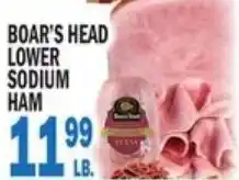Ctown Boar's Head lower sodium ham offer