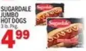 Ctown Sugardale jumbo hot dogs offer