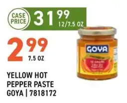 US Foods Chef's Store Yellow Hot Pepper Paste Goya offer