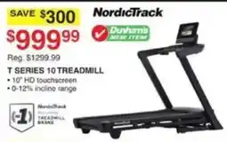 Dunham's Sports NordicTrack T Series 10 Treadmill offer