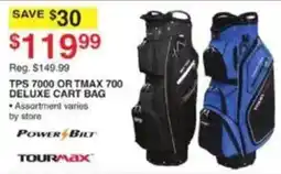 Dunham's Sports Powerbilt Tps 7000 Or Tmax 700 Deluxe Cart Bag offer