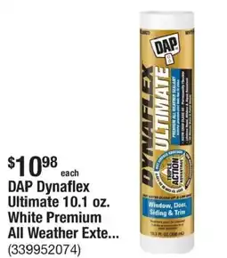 The Home Depot Dap dynaflex ultimate offer