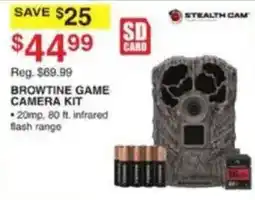 Dunham's Sports Stealth Cam Browtine Game Camera Kit offer