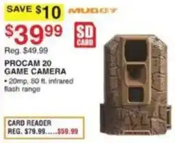 Dunham's Sports Muddy procam 20 game camera offer