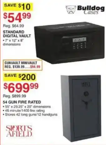 Dunham's Sports Bulldog Cases Standard Digital Vault offer
